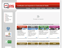 Tablet Screenshot of icmq.in